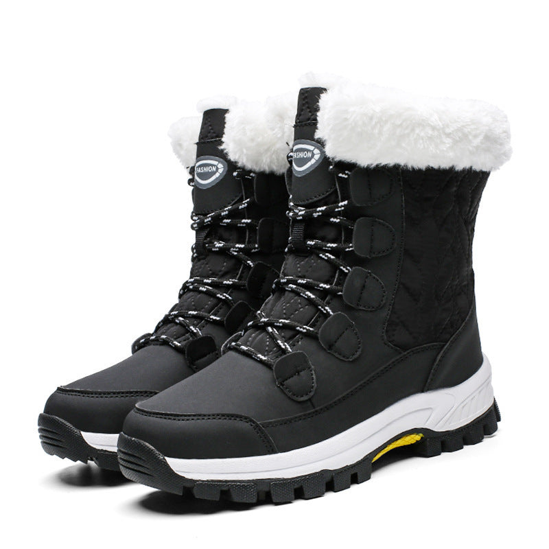 Fur Lined Waterproof Outdoor Shoes