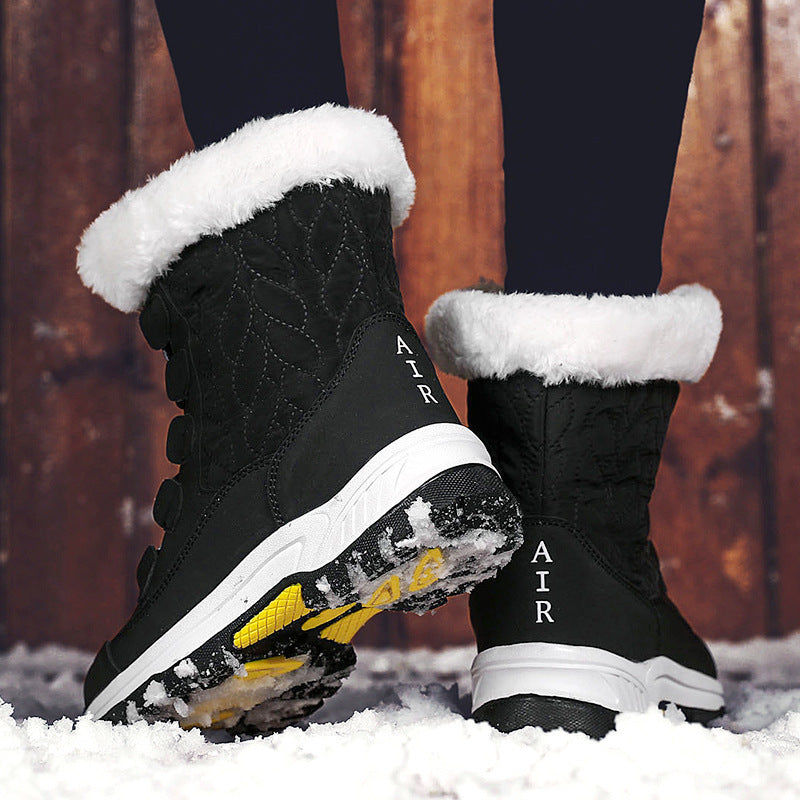 Fur Lined Waterproof Outdoor Shoes