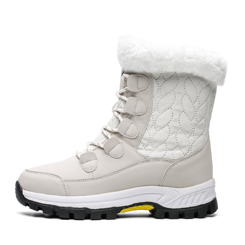 Fur Lined Waterproof Outdoor Shoes