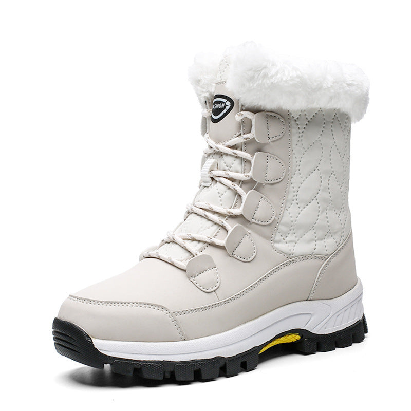 Fur Lined Waterproof Outdoor Shoes