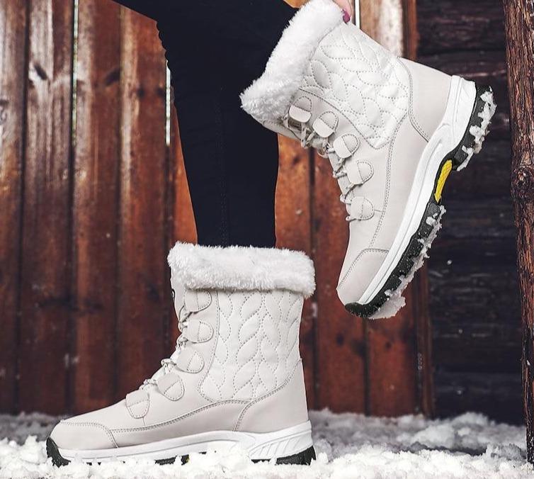 Fur Lined Waterproof Outdoor Shoes
