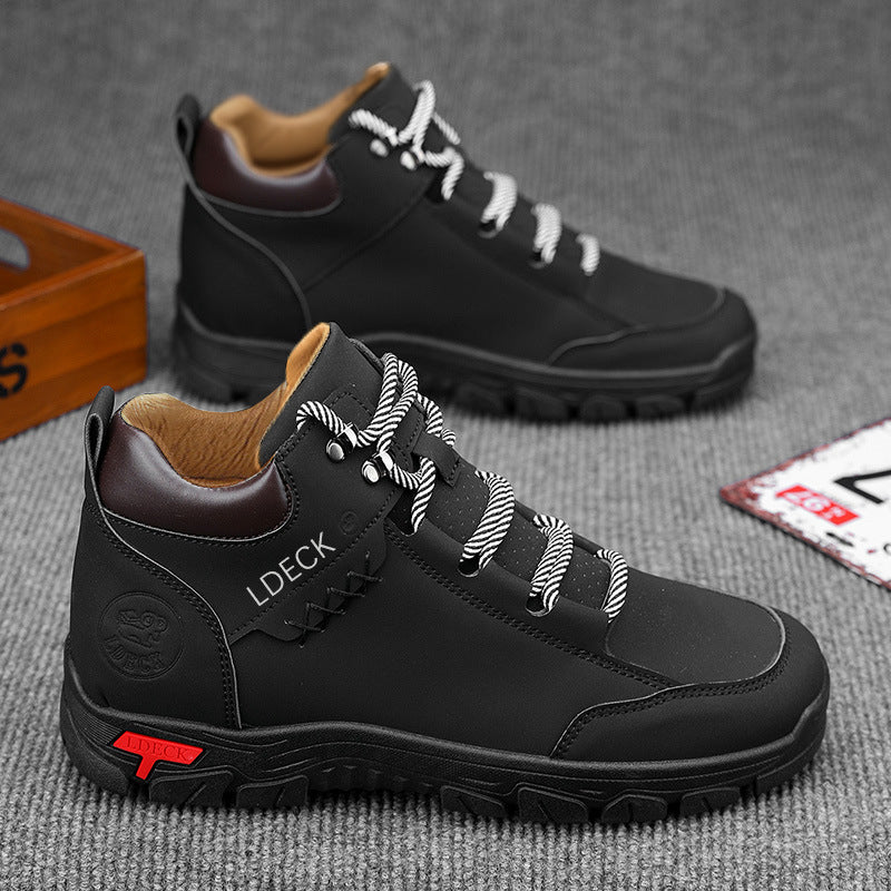 Mens All-Season Durable Stylish Casual Work Shoes
