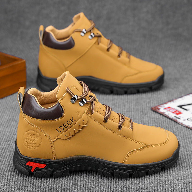 Mens All-Season Durable Stylish Casual Work Shoes
